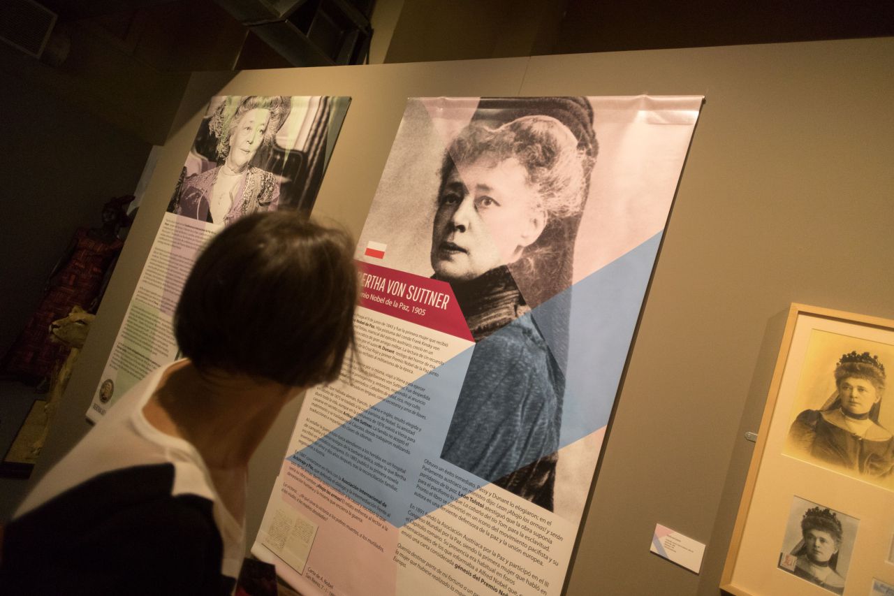 Bertha von Suttner, Premio Nobel de la Paz en 1905 