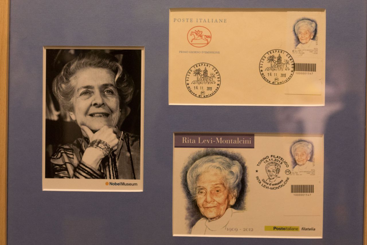 Rita Levi-Montalcini, Premio Nobel Medicina en 1986 