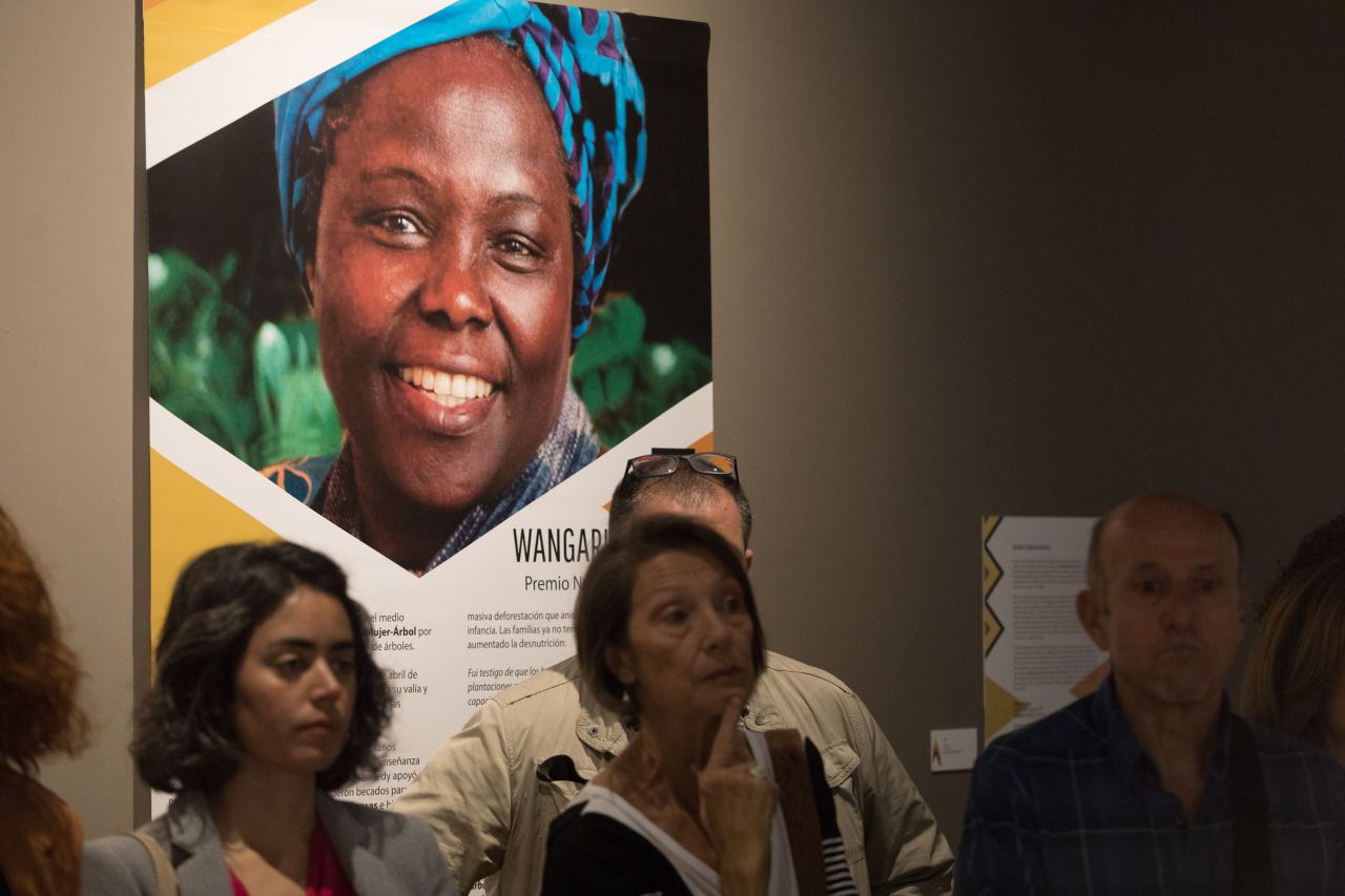 Wangari Maathai, Premio Nobel de la Paz.