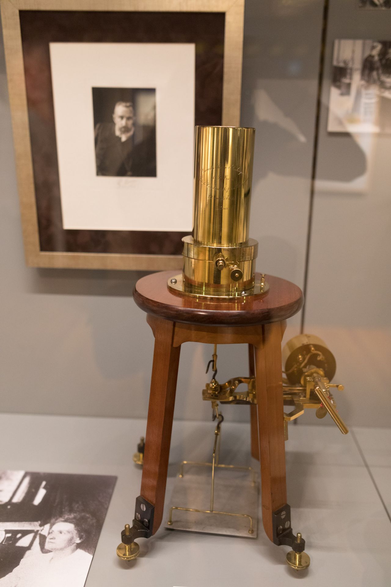 Cuarzo piezoeléctrico de Pierre Curie.