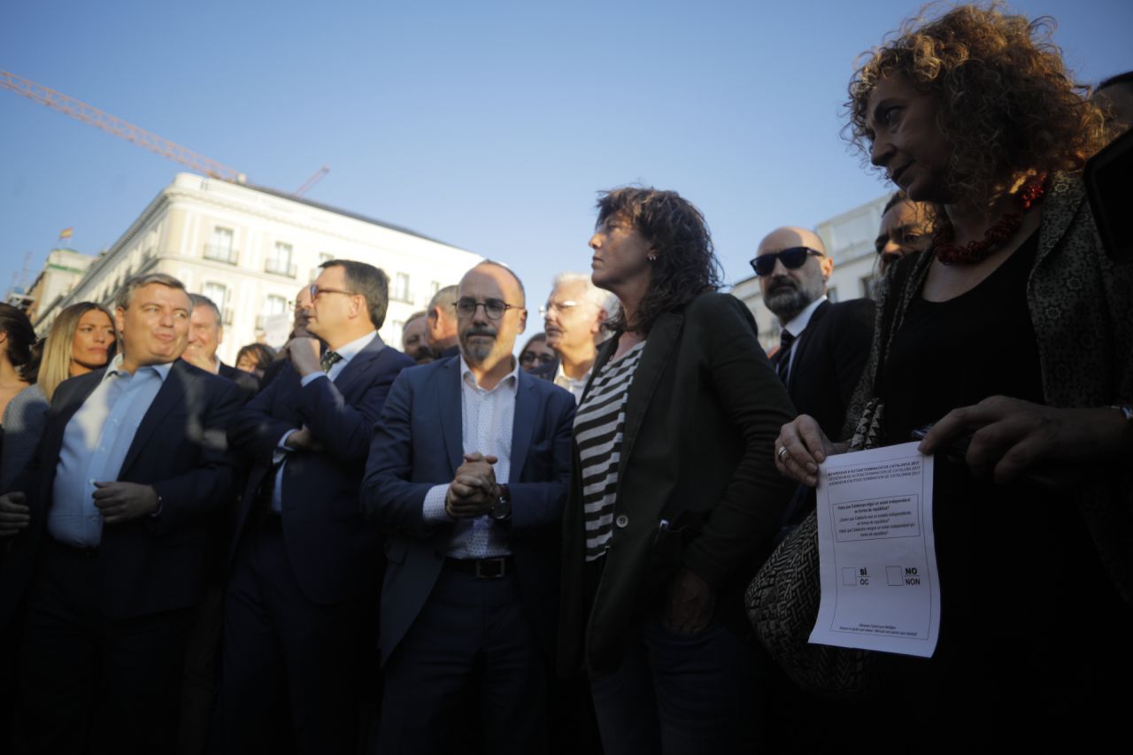 Diputados y diputadas de ERC y del PNV del Congreso de los Diputados.
