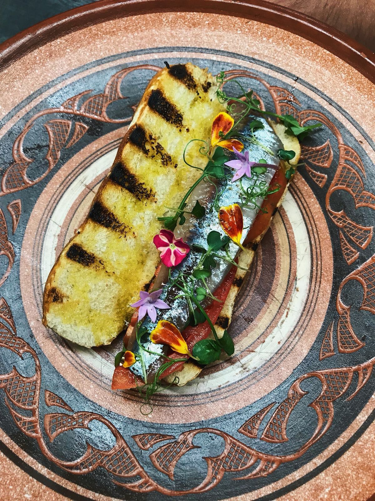 Bocatin de sardina y tomate - La Malaje.