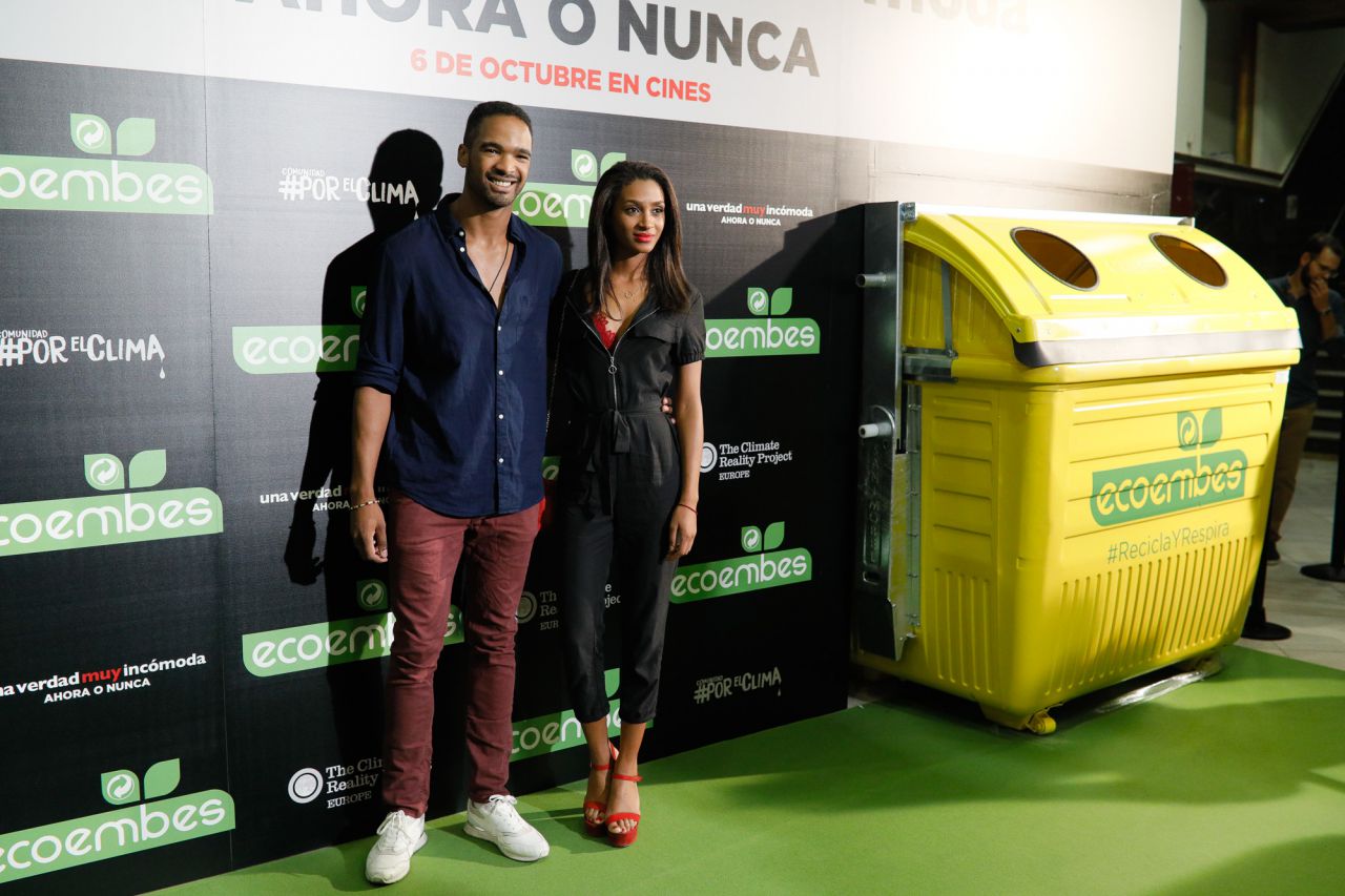 La actriz Trisha Fernández y el actor Will Sephard