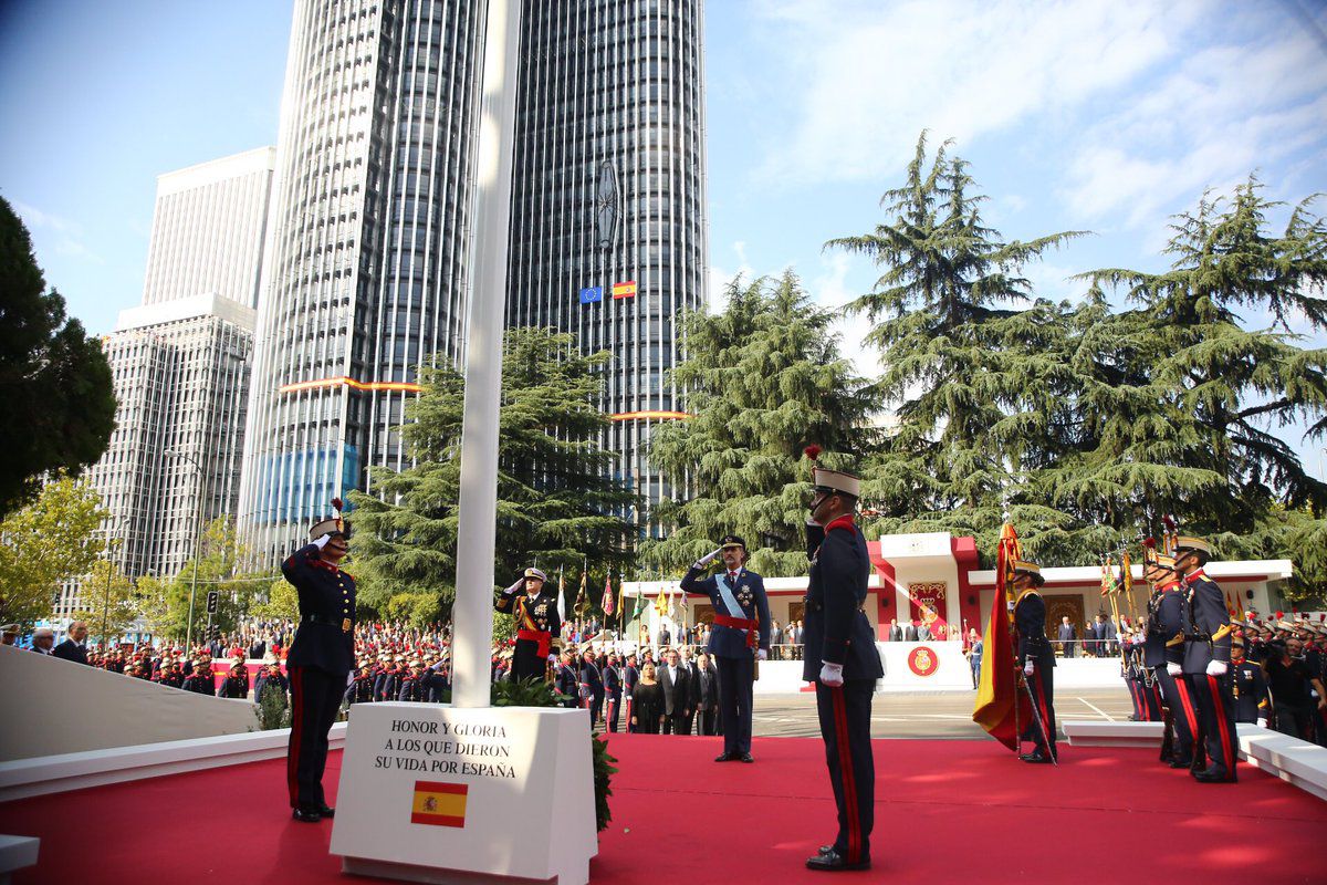 Izado de bandera.