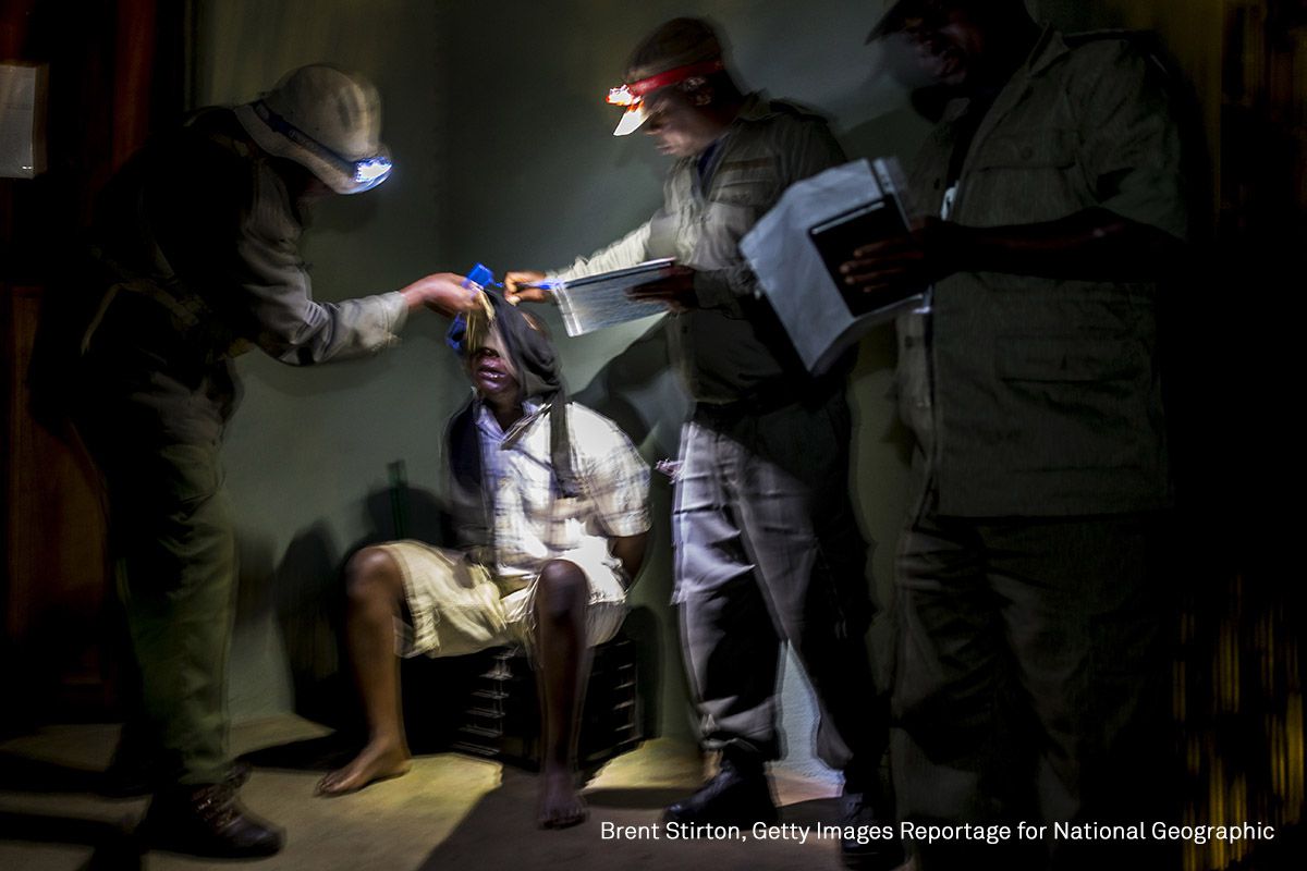 Una fuerza combinada de Sabie Game Park Rangers, soldados de la Frontera de Garda y soldados de Fauna Bravia detienen a Moisés Chauque, que se cree estuvo arreglando armas y transportando a los cazadores furtivos de rinocerontes, en Mozambique. Hubo múltiples órdenes de arresto contra Chauque, tanto en Mozambique como en Sudáfrica.