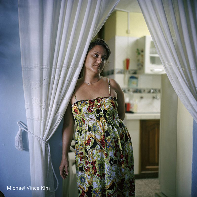 Sandra Posada Lee, de origen coreano-cubano, en su hogar en Matanzas, Cuba, hogar de una gran comunidad de descendientes de inmigrantes coreanos de principios del siglo XX.
