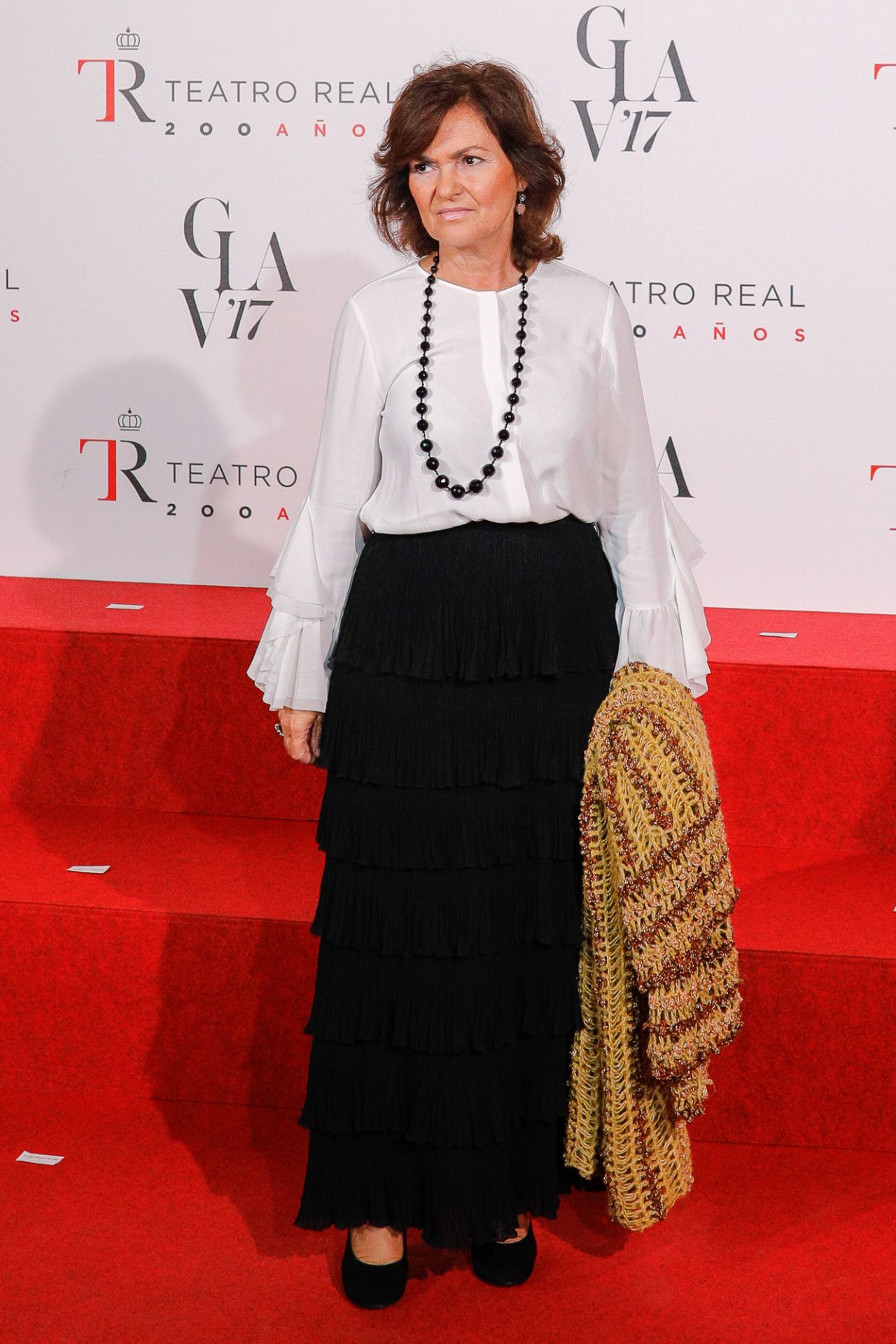 Carmen Calvo, exministra de Cultura.