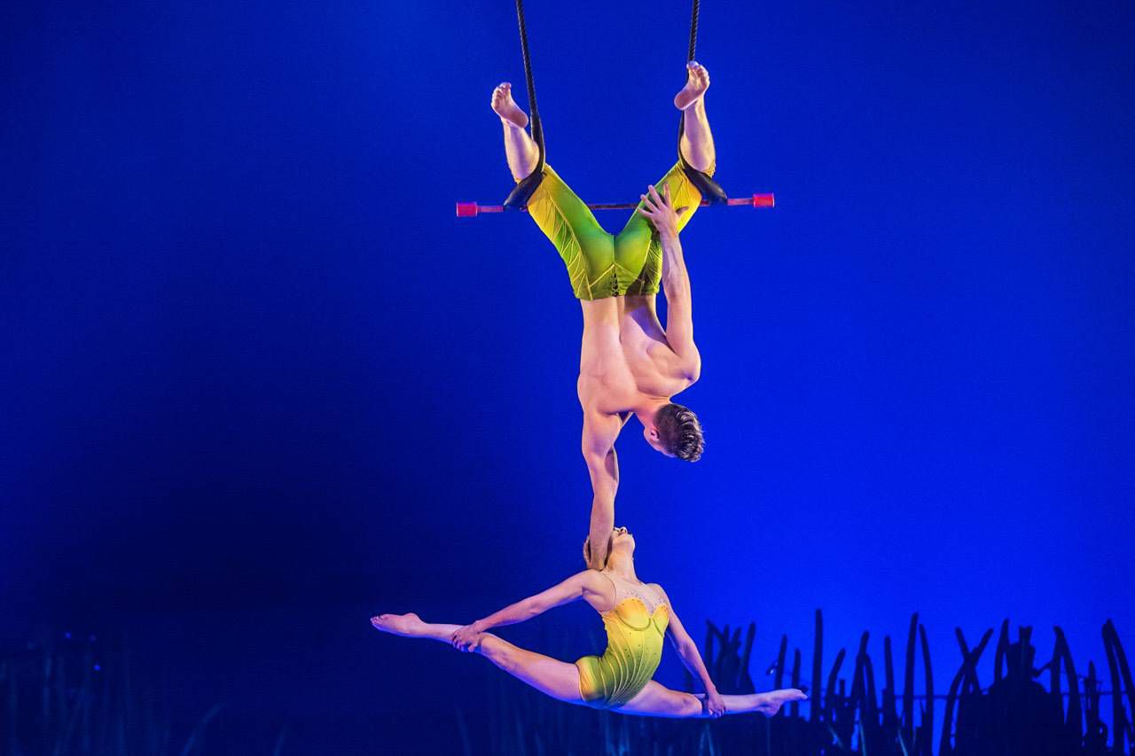 El espectáculo Totem del Circo del Sol