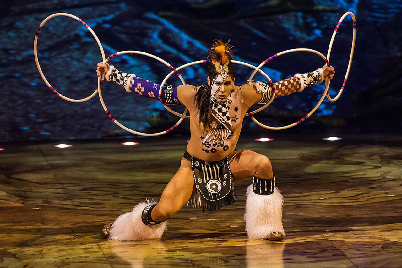 El espectáculo Totem del Circo del Sol
