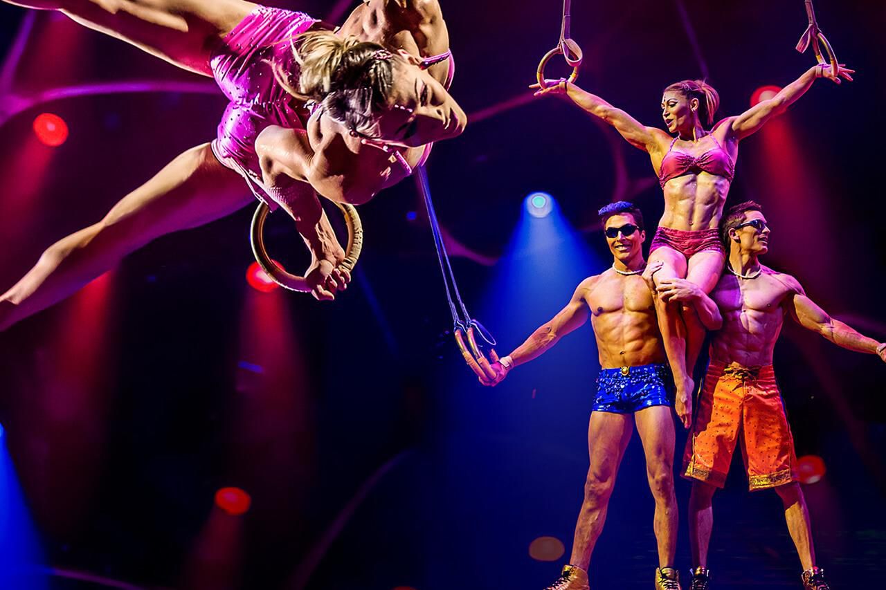 El espectáculo Totem del Circo del Sol