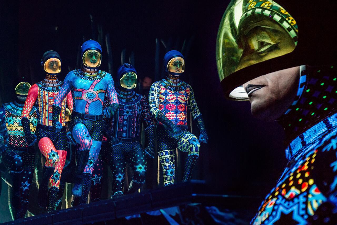 El espectáculo Totem del Circo del Sol