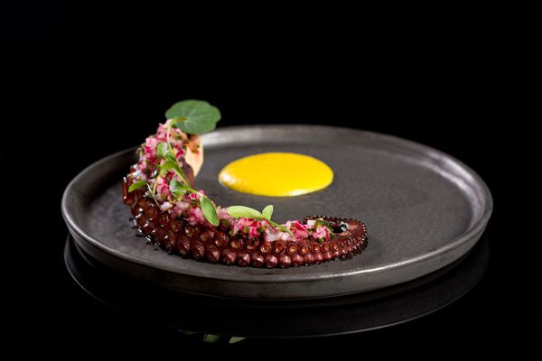 Pulpo y maíz