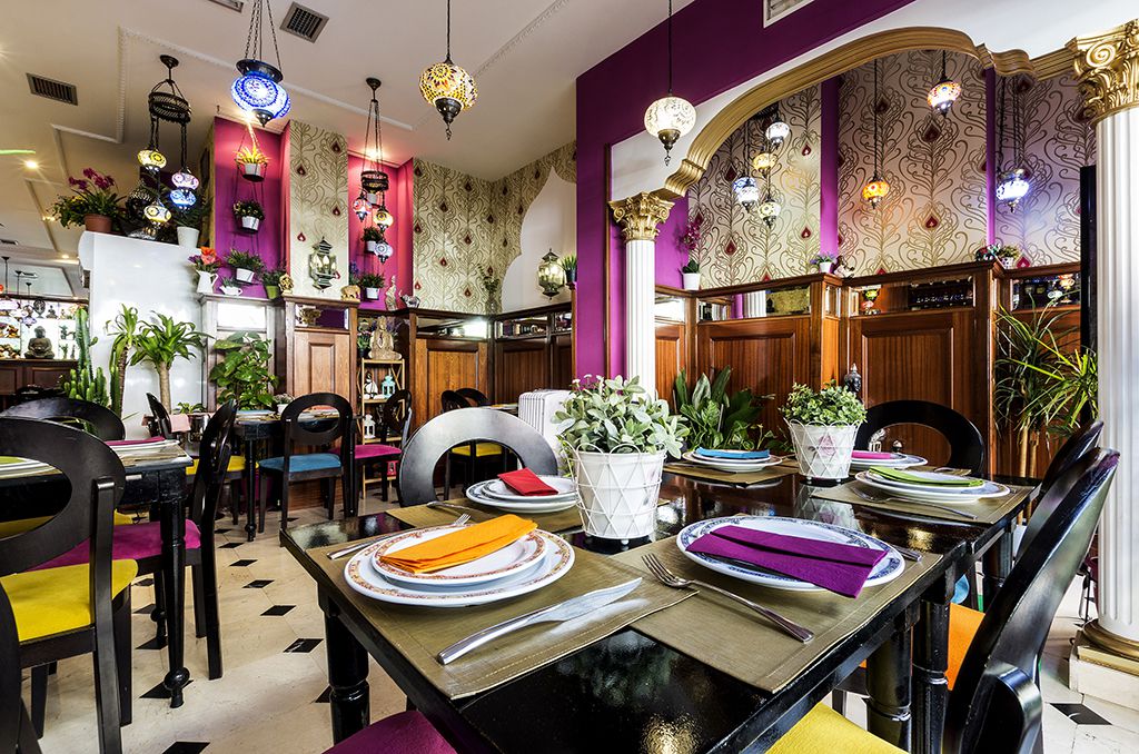 Restaurante indio Purnima, en Goya 110.