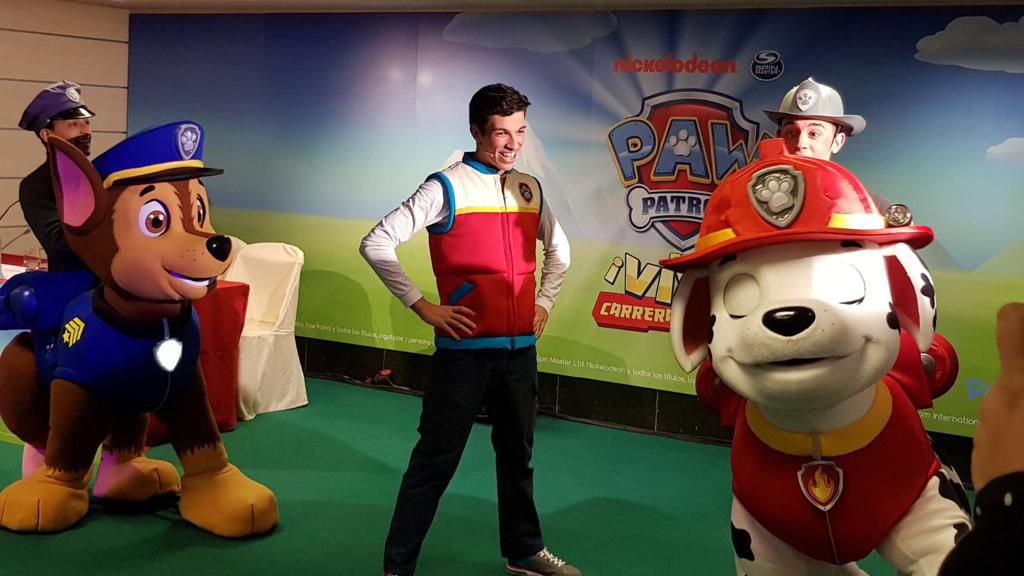 Imágenes de la presentación de La Patrulla Canina en vivo “Carrera al Rescate”