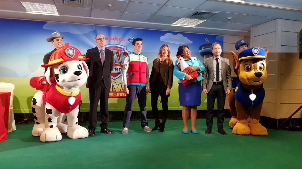 Imágenes de la presentación de La Patrulla Canina en vivo “Carrera al Rescate”