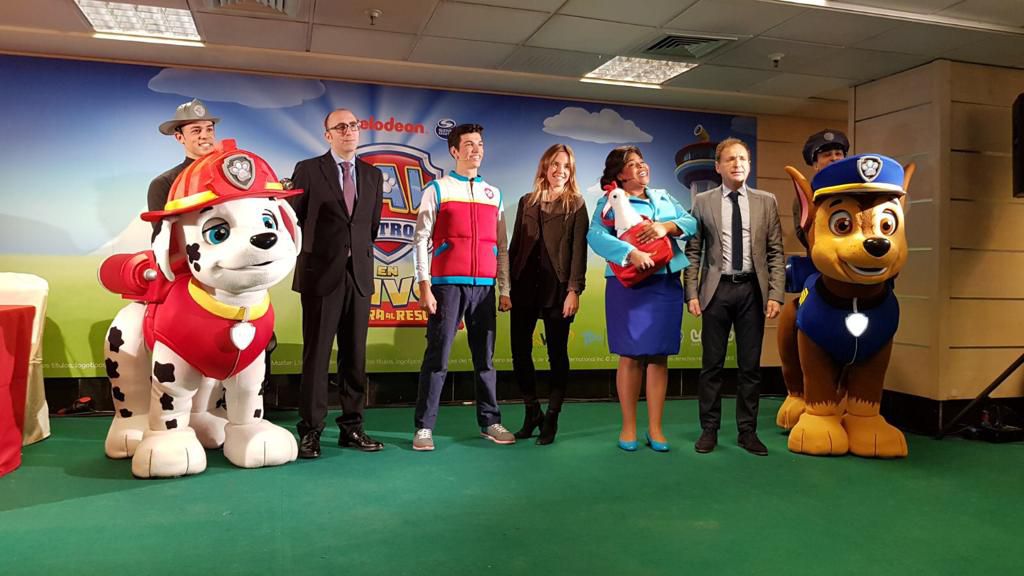 Imágenes de la presentación de La Patrulla Canina en vivo “Carrera al Rescate”