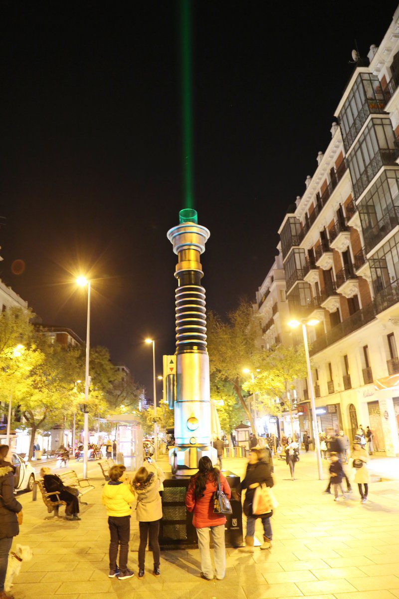 Espadas láser en Madrid