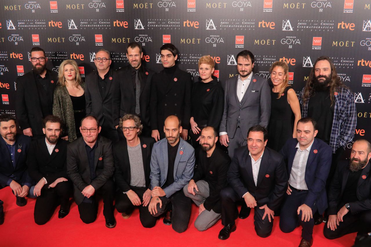 Representantes de la pelicula que más nominaciones ha tenido, Handia.