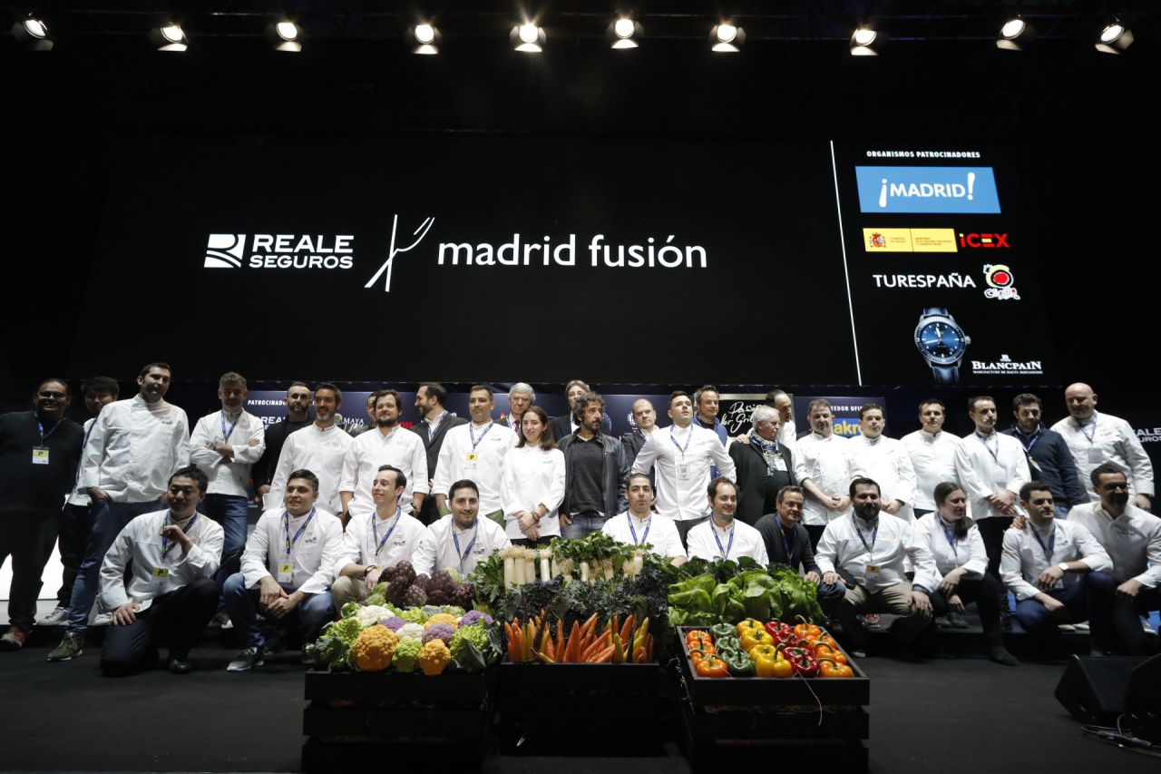 Marta Higueras, primera teniente de alcalde de Madrid, ha asistido a la inauguración oficial junto con los chefs que impartirán clases magistrales