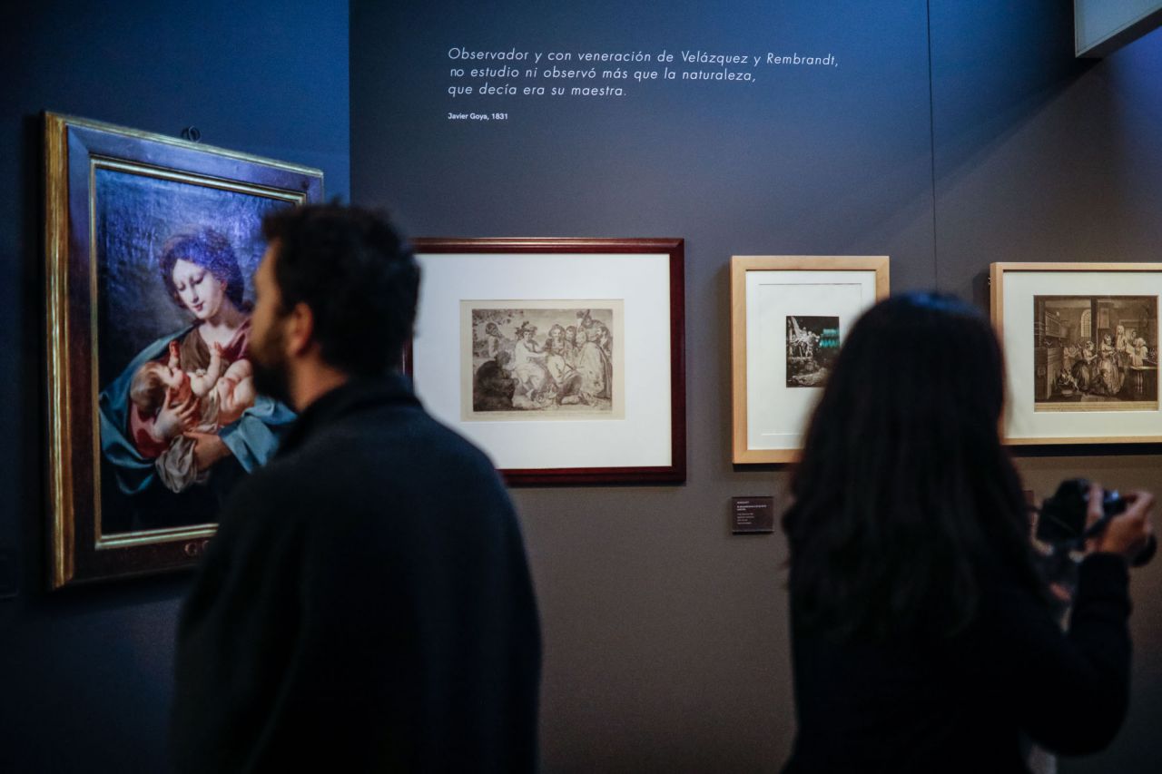 La muestra, comisariada por Amparo Martínez y José Ignacio Calvo, pone de manifiesto el enorme potencial creador de los dos aragoneses y analiza el espíritu crítico y curioso que les pemitió explporar posibilidades del arte para cuestionr la realidad de sus propios contextos históricos.