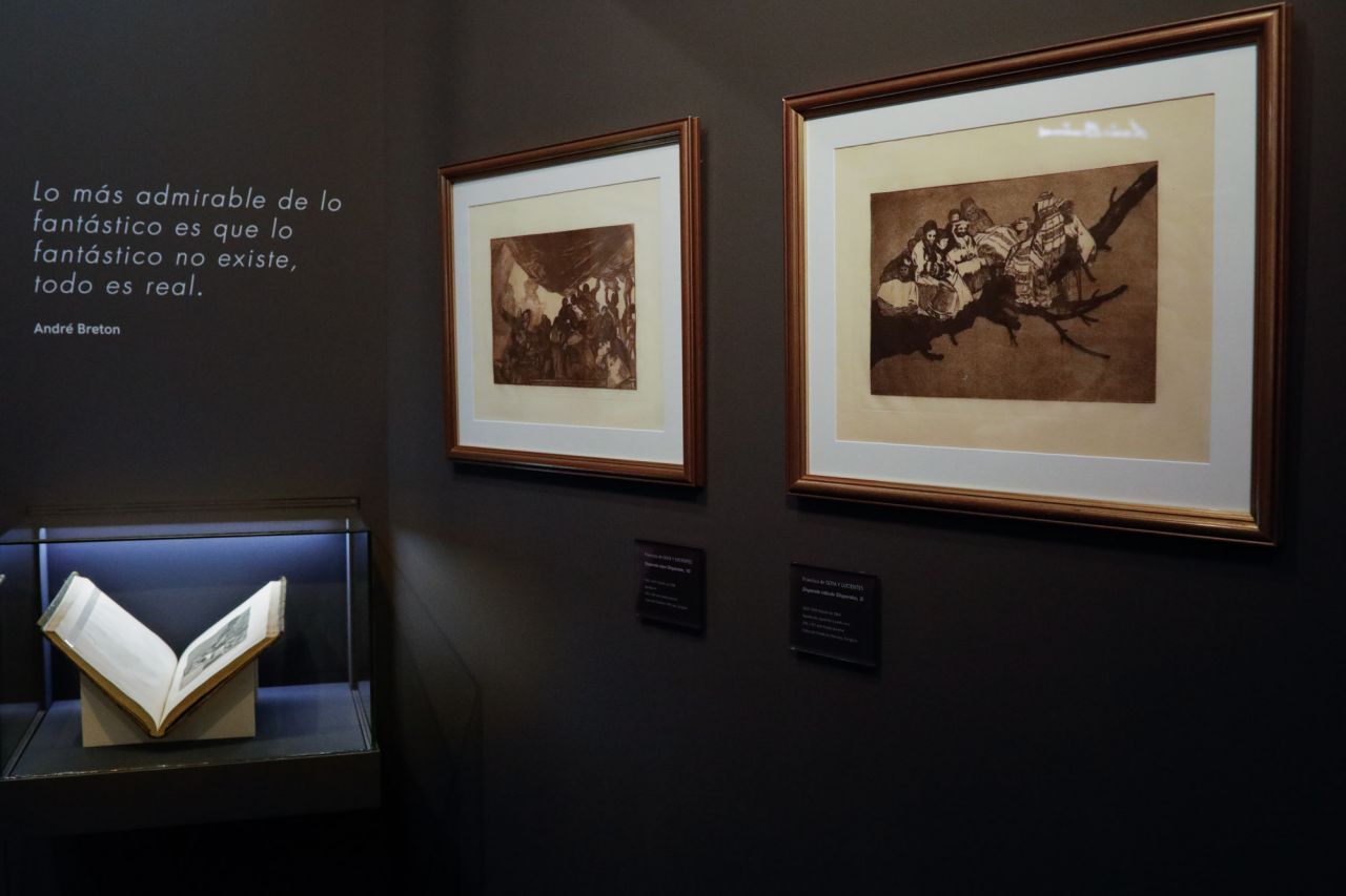 La muestra, comisariada por Amparo Martínez y José Ignacio Calvo, pone de manifiesto el enorme potencial creador de los dos aragoneses y analiza el espíritu crítico y curioso que les pemitió explporar posibilidades del arte para cuestionr la realidad de sus propios contextos históricos.