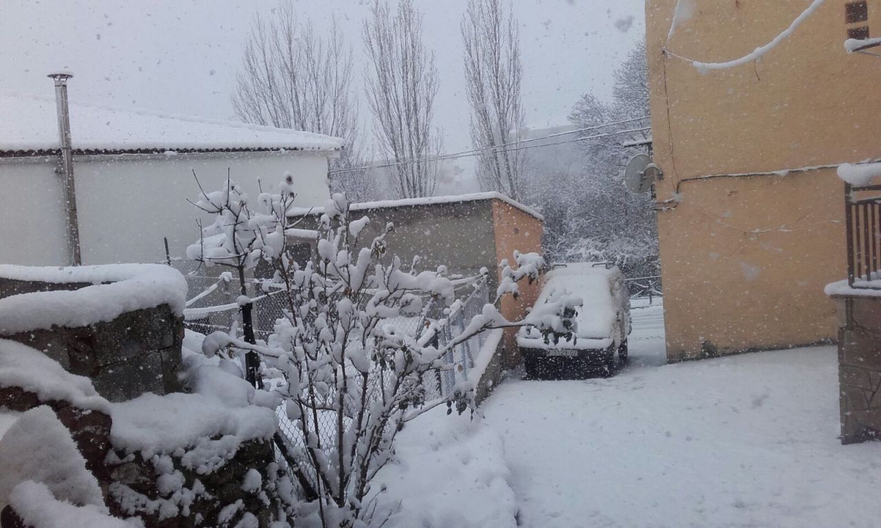 Nieve en Lozoya