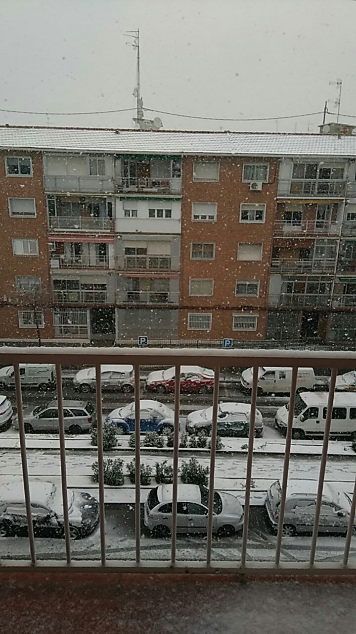 Nieve en Vicálvaro