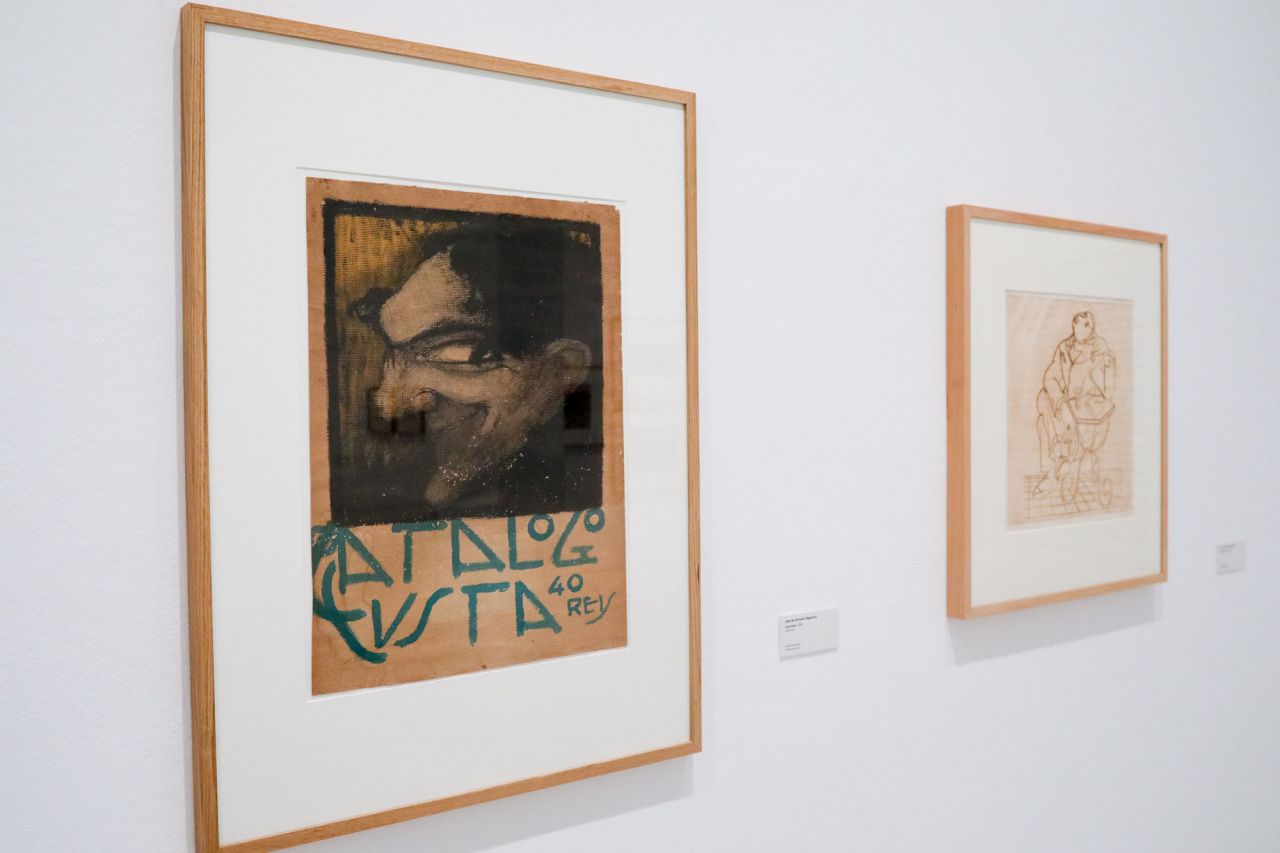 Exposición 'Pessoa. Todo arte es una forma de literatura' en el Museo Nacional Centro de Arte Reina Sofía.