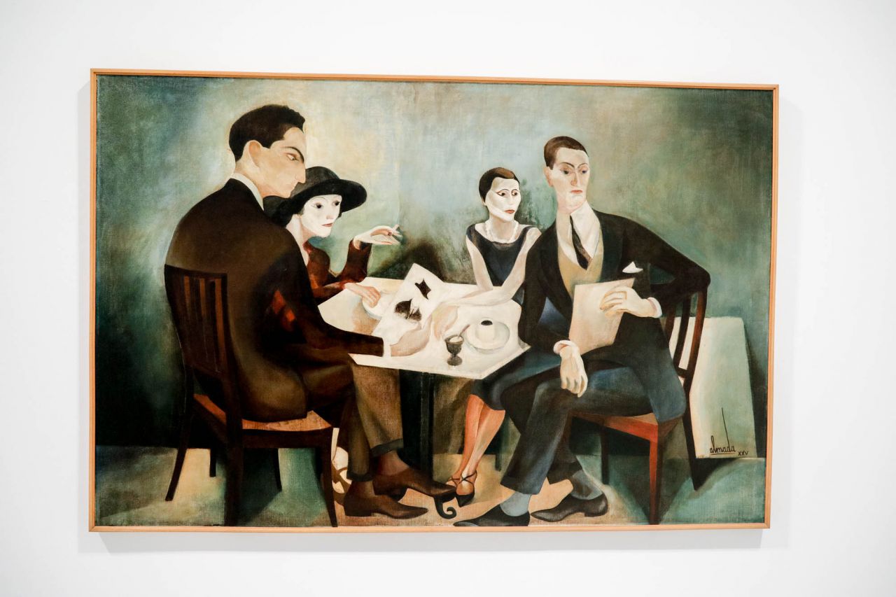Exposición 'Pessoa. Todo arte es una forma de literatura' en el Museo Nacional Centro de Arte Reina Sofía.