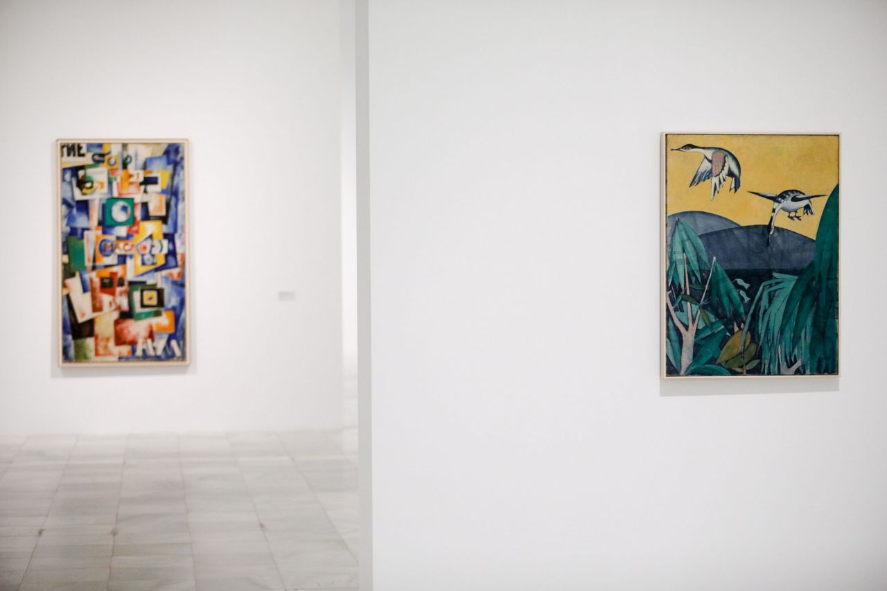 Exposición 'Pessoa. Todo arte es una forma de literatura' en el Museo Nacional Centro de Arte Reina Sofía.