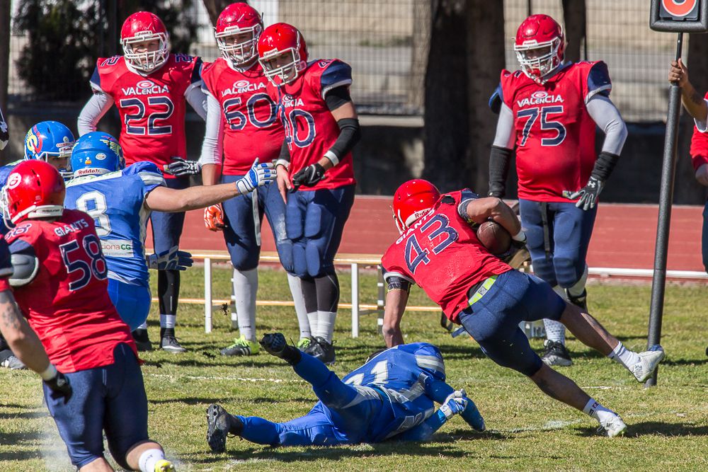 Camioneros Coslada VS Valencia Giants