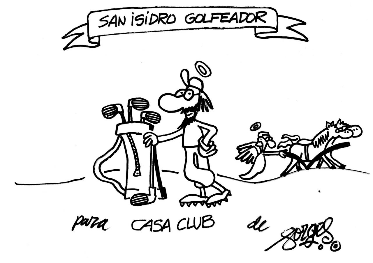 Viñeta de Forges para el Periodigolf.