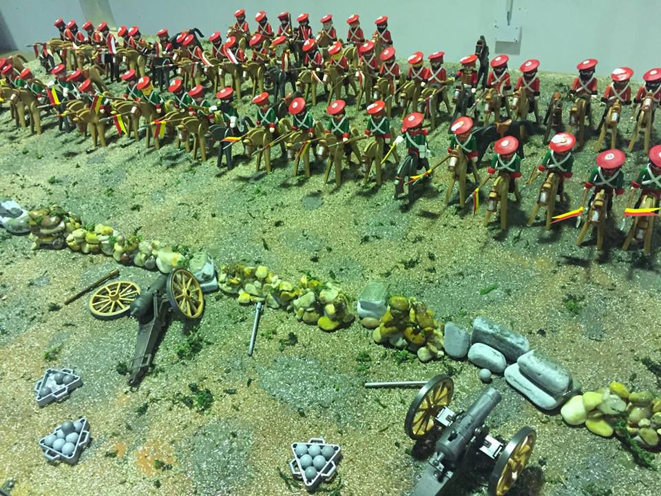 El Mercado del Juguete recrea diversos momentos históricos con más de 1.000 figuras de Playmobil