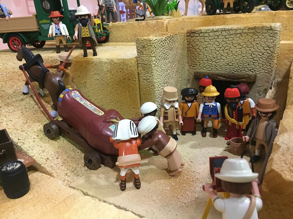 El Mercado del Juguete recrea diversos momentos históricos con más de 1.000 figuras de Playmobil