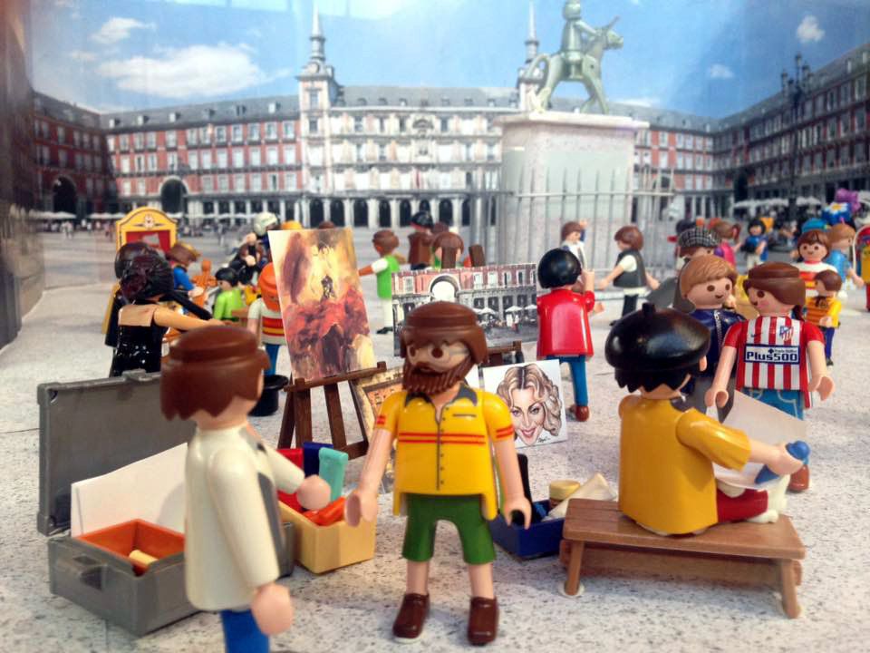El Mercado del Juguete recrea diversos momentos históricos con más de 1.000 figuras de Playmobil