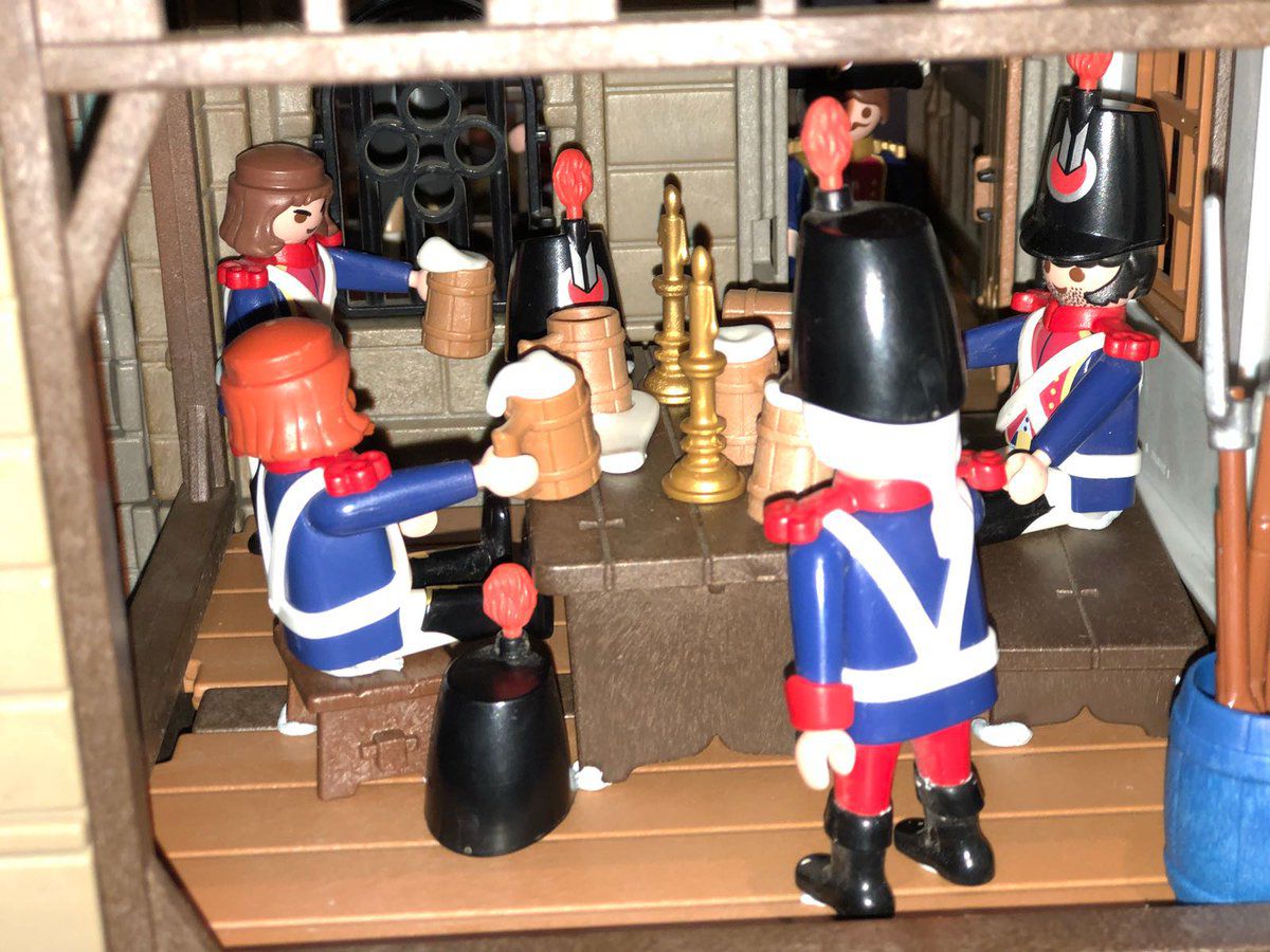 El Mercado del Juguete recrea diversos momentos históricos con más de 1.000 figuras de Playmobil