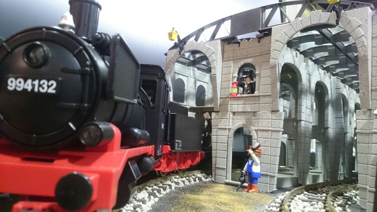 El Mercado del Juguete recrea diversos momentos históricos con más de 1.000 figuras de Playmobil