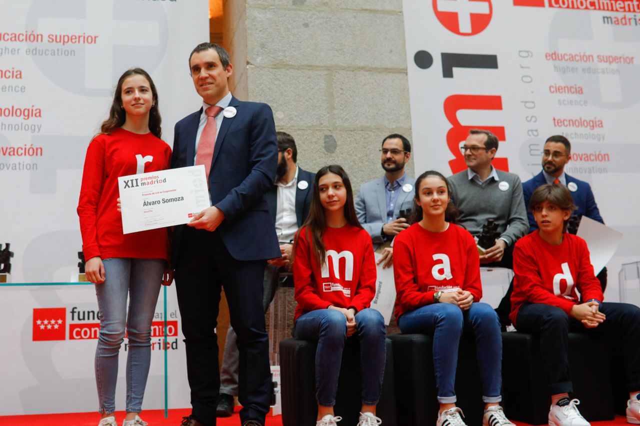 Accésit al proyecto de I+D en Cooperación a Álvaro Somoza.