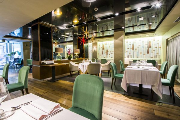 Mesa del restaurante.