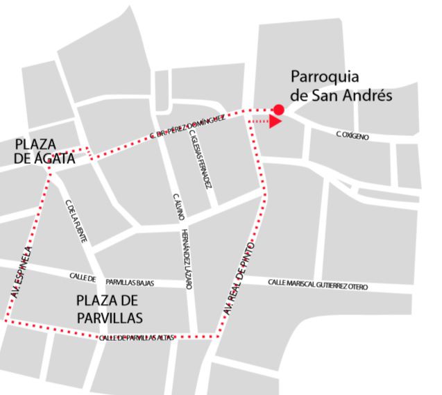 VIERNES SANTO -20 horas
Imágenes: La Santa Cruz Cristo de la Misericordia El Santo Sepulcro Santo Entierro Virgen de la Soledad.

Organización: Cofradía de Nuestro Padre Jesús Nazareno y Santísima Virgen de la Soledad.

Acompañamiento musical: Banda de Música del Ayuntamiento de Humanes (Madrid) “Villa de Humanes”.
