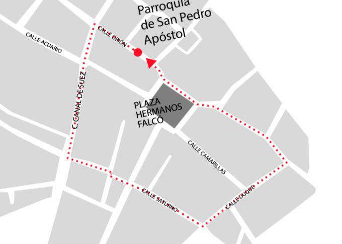 VIERNES SANTO -19 horas
Imágenes: Santísimo Cristo de la Expiración. Nuestra Señora de la Soledad.
