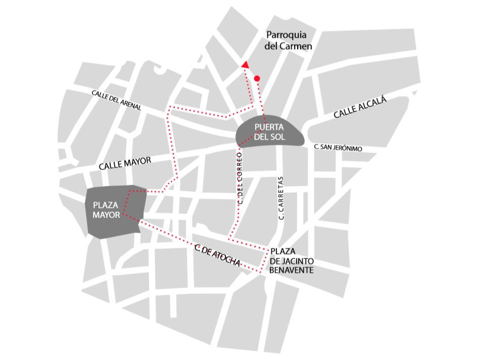 MIÉRCOLES SANTO- 20.15 horas
Imágenes: Nuestro Padre Jesús de la Salud (Ángel Rengel López, 1998). María Santísima de las Angustias (Ángel Rengel López, 1998).

Organización: Hermandad y Cofradía de Nazarenos de Nuestro Padre Jesús de la Salud y María Santísima de las Angustias (Los Gitanos). 

Acompañamiento musical: Agrupación Musical Santa Marta y Sagrada Cena (León) en el Cristo y la Banda Sinfónica La Lira de Pozuelo (Madrid) en la Virgen.
