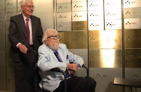 Fernando del Paso depositó su legado en el Instituto Cervantes. 