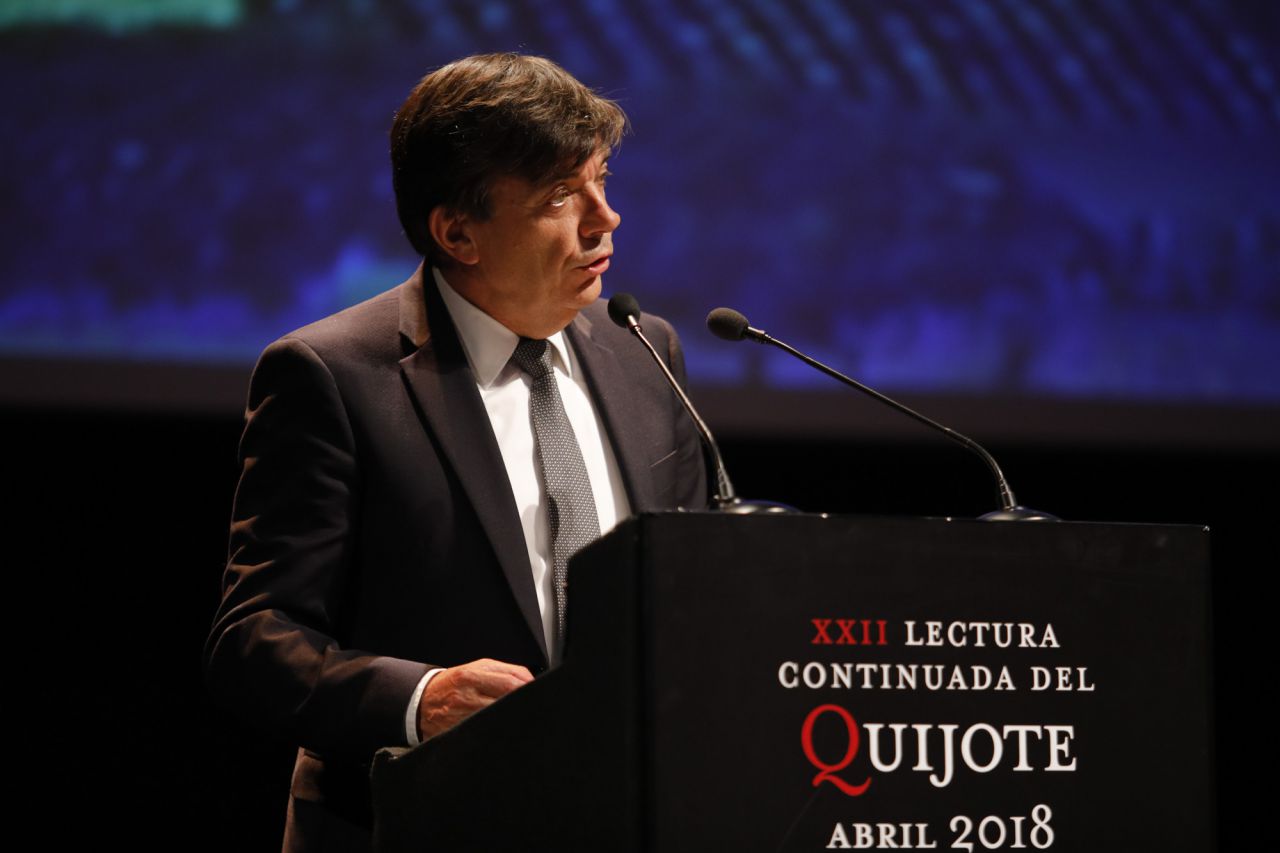 Carlos Andradas, rector de la universidad Complutense.