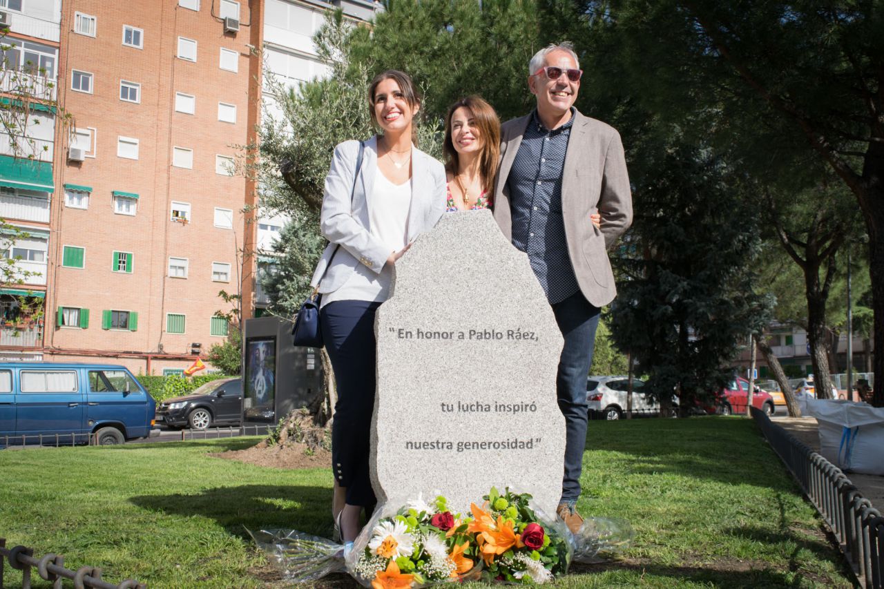 La familia de Pablo Ráez agradecida por el gesto de Madrid hacia el joven.