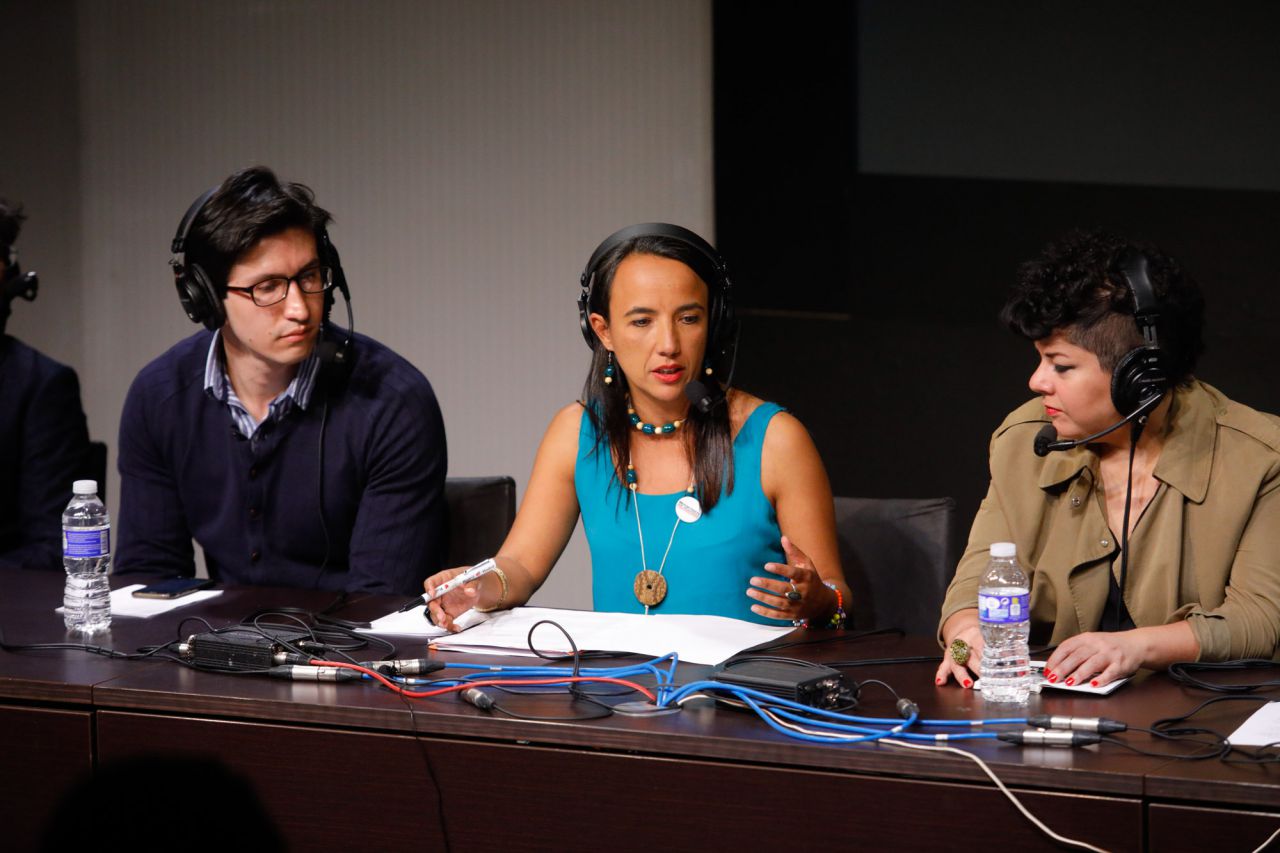 Fabiola León, periodista y docente colombiana, corresponsal de RSF en Colombia.