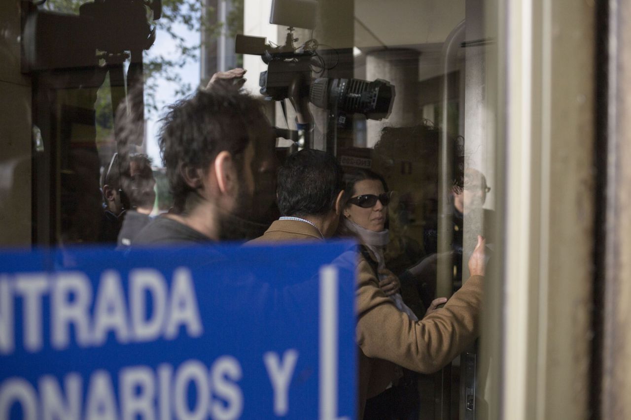 La profesora Alicia López de Mozos, este jueves.