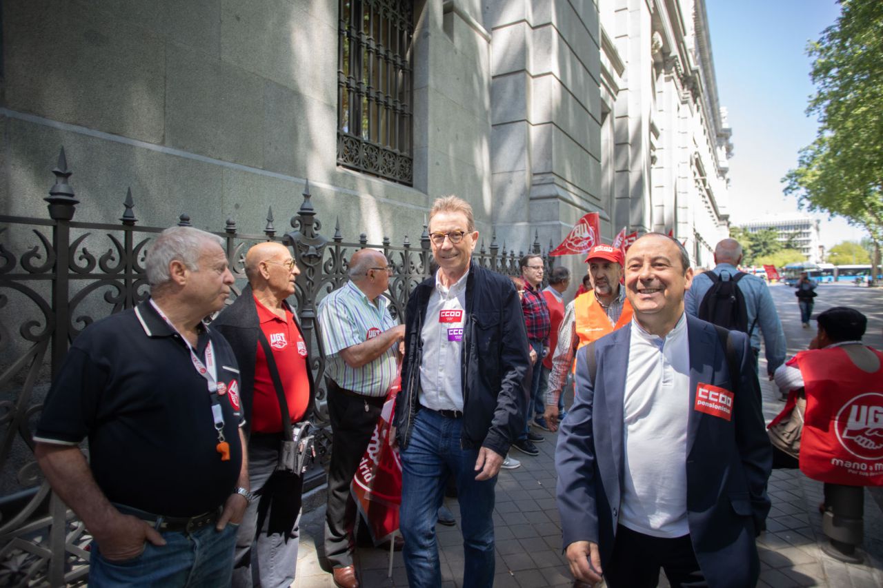 Jaime Cedrún, secretario general de CCOO Madrid.