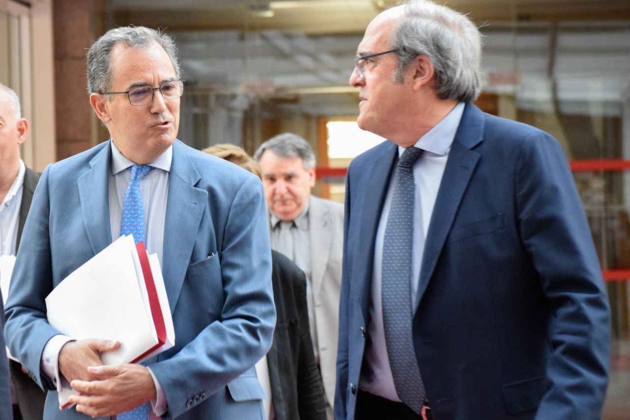 Ossorio y Gabilondo, portavoces de los dos grupos mayoritarios.