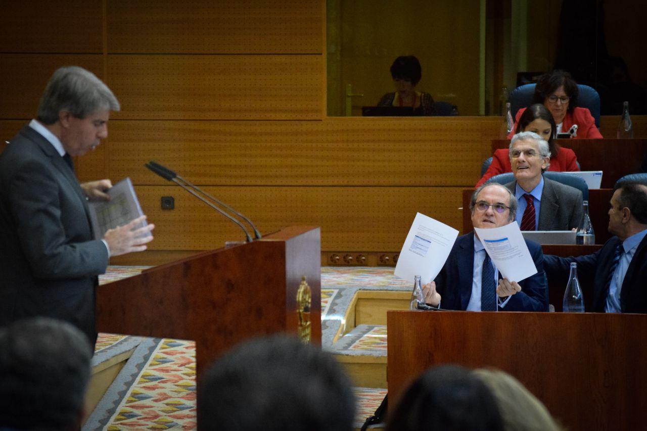 Rifirrafe entre Garrido y Gabilondo.